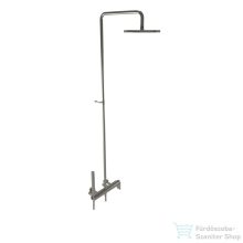   Bugnatese SIMPLE Esőztető rendszer fej- és kézizuhannyal szálcsiszolt nikkel színben 6642CNS