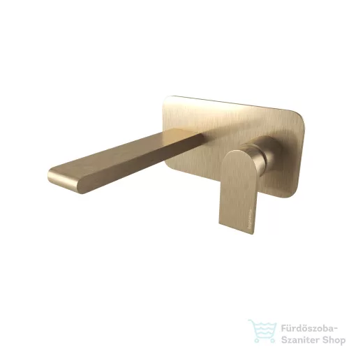 Bugnatese SIMPLE falsík alatti mosdó csaptelep 15,7 cm-es kifolyóval,belső egységgel,matt bronz 6643BO