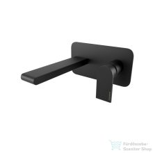   Bugnatese SIMPLE falsík alatti mosdó csaptelep 15,7 cm-es kifolyóval,belső egységgel,click-clack leeresztővel,matt fekete 6643SCNE