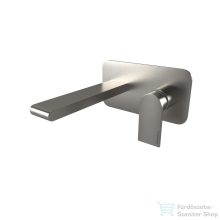   Bugnatese SIMPLE falsík alatti mosdó csaptelep 15,7 cm-es kifolyóval,belső egységgel,click-clack leeresztővel,szálcsiszolt nikkel 6643SCNS