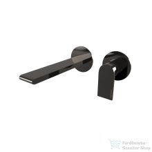   Bugnatese SIMPLE falsík alatti mosdó csaptelep 15,8 cm-es kifolyóval,belső egységgel,PVD fekete 6645PT