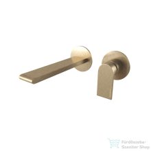   Bugnatese SIMPLE falsík alatti mosdó csaptelep 15,8 cm-es kifolyóval,click-clack leeresztővel,belső egységgel,matt bronz 6645SCBO