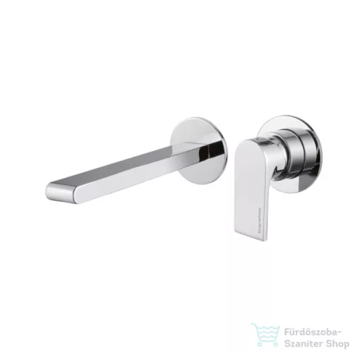 Bugnatese SIMPLE falsík alatti mosdó csaptelep 15,8 cm-es kifolyóval,click-clack leeresztővel,belső egységgel,króm 6645SCCR