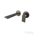 Bugnatese SIMPLE falsík alatti mosdó csaptelep 15,8 cm-es kifolyóval,click-clack leeresztővel,belső egységgel,grafit 6645SCGF