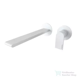   Bugnatese SIMPLE Fali mosdó csaptelep 21 cm kifolyóval fehér színben 6646BI