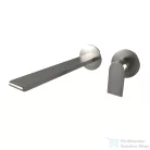 Bugnatese SIMPLE Fali mosdó csaptelep 21 cm kifolyóval szálcsiszolt nikkel színben, leeresztő nélkül,  6646NS
