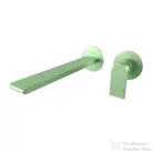 Bugnatese SIMPLE falsík alatti mosdó csaptelep 21,4 cm-es kifolyóval,belső egységgel,pasztell zöld 6646VP