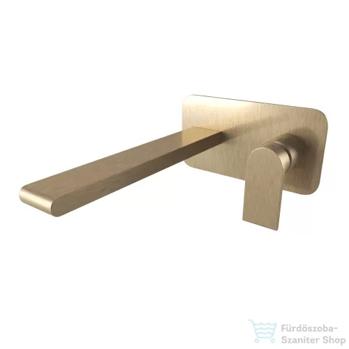 Bugnatese SIMPLE falsík alatti mosdó csaptelep 21 cm-es kifolyóval,belső egységgel,matt bronz 6647BO