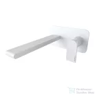 Bugnatese SIMPLE falsík alatti mosdó csaptelep 21 cm-es kifolyóval,click-clack leeresztővel,belső egységgel,matt fehér 6647SCBI