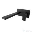 Bugnatese SIMPLE falsík alatti mosdó csaptelep 21 cm-es kifolyóval,click-clack leeresztővel,belső egységgel,matt fekete 6647SCNE