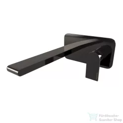   Bugnatese SIMPLE falsík alatti mosdó csaptelep 21 cm-es kifolyóval,click-clack leeresztővel,belső egységgel,PVD fekete 6647SCPT