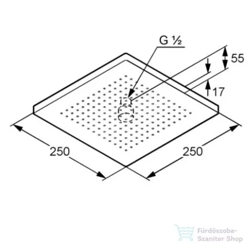 Kludi A-QA fejzuhany NA 15 6654105-00