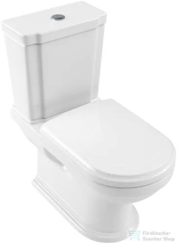 Villeroy & Boch Hommage monoblokkos wc, Ceramic Plus bevonattal 6662 10 R1 ( 666210R1 )
