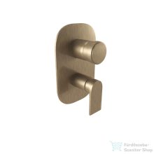   Bugnatese SIMPLE falsík alatti kád/zuhany csaptelep,matt bronz 6692BO