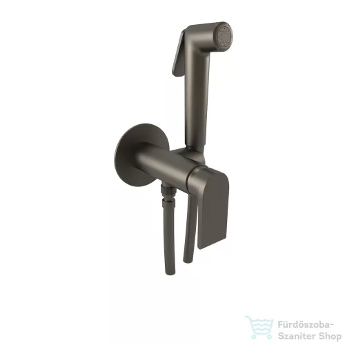 Bugnatese SIMPLE falsík alatti bidé szett grafit fekete színben 6693GF