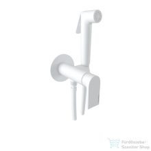   Bugnatese SIMPLE falsík alatti bidé szett belső egységgel,biztonsági szeleppel,matt fehér 6693SBI