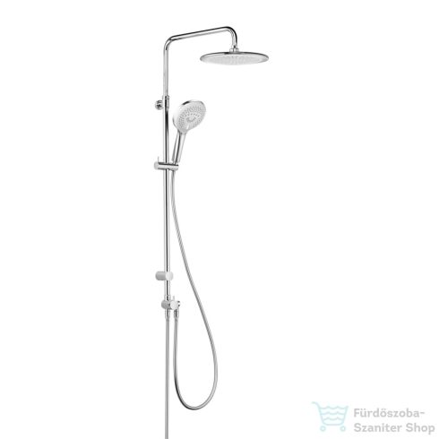 Kludi Freshline zuhanyrendszer 25 cm-es fejzuhannyal,zuhanyszettel,csaptelep nélkül,króm 6709005-00WR9