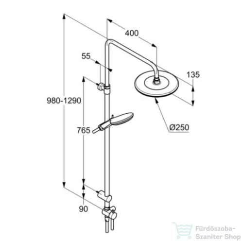 Kludi Freshline  Dual shower system 6709005-00
