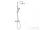 Kludi Freshline Thermostat Dual shower system 6709205-00