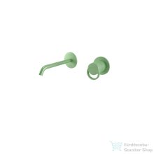   Bugnatese B-Color falsík alatti mosdócsaptelep 17 cm-es kifolyóval,belső egységgel,click-clack leeresztővel,pasztell zöld 6745SCVP