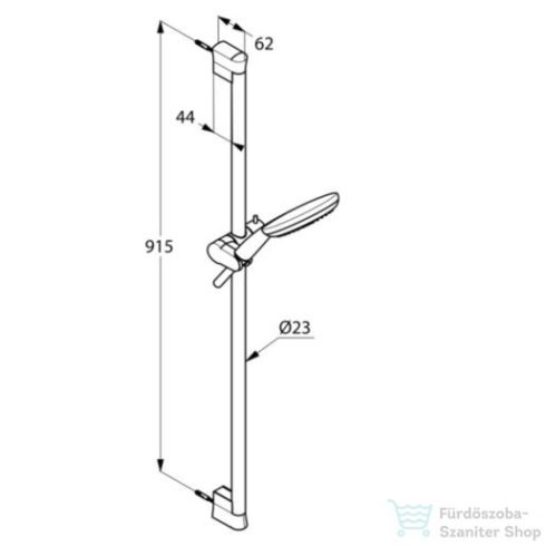 Kludi Freshline 3s zuhanygarnitúra 6794091-00