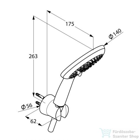 Kludi Freshline 3s zuhanyszett 6795005-00