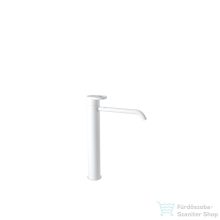   Bugnatese B-COLOR magasított mosdó csaptelep click-clack leeresztővel,matt fehér 6797SCBI