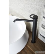   Bugnatese B-COLOR magasított mosdó csaptelep leeresztő nélkül,matt fekete 6797SNE