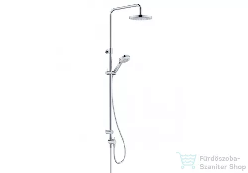 Kludi DIVE DSS zuhanyrendszer 20 cm-es fejzuhannyal,zuhanyszettel,csaptelep nélkül,króm 6808005-00