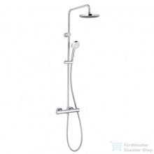 Kludi Logo Thermostat Dual shower system 6809405-00