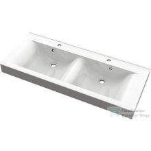   Sapho FLAVIA öntöttmárvány duplamosdó 120x10x50 cm 68121