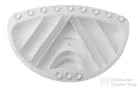 AQUALINE TECNO fejtámla, 30x20cm, bézs (68609)