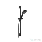 Kludi DIVE S rudas zuhanyszett (60 cm) 3 funkciós kézi zuhannyal, matt fekete 6863039-00