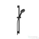 Kludi DIVE S rudas zuhanyszett (60 cm) 3 funkciós kézi zuhannyal, matt fekete 6863039-00