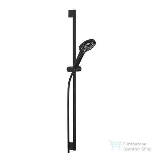 Kludi DIVE X rudas zuhanyszett (90 cm) 1 funkciós kézi zuhannyal, matt fekete 6991039-00