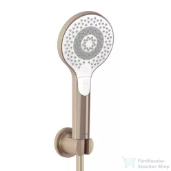  Kludi DIVE X 3S zuhanyszett, szálcsiszolt bronz/fehér 69950N1-00