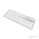 Marmy SAVONA 125x45 öntött márvány mosdó 2 csaplyuk