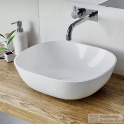 Marmy CARRARA "L" 50x35 öntött márvány mosdó