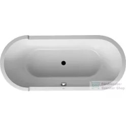   Duravit Starck 180x80 ovális fürdőkád, beépíthető változat, két háttámlával 700009000000000 ( 700009 )