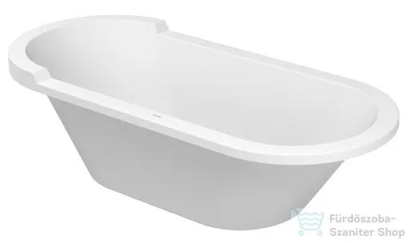 Duravit Starck 180x80 ovális fürdőkád, beépíthető változat, két háttámlával 700009000000000 ( 700009 )