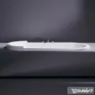 Duravit Starck 180x80 ovális fürdőkád, beépíthető változat, két háttámlával 700009000000000 ( 700009 )