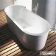 Duravit Starck szabadon álló fürdőkád, két háttámlával, akril előlappal és állvánnyal 700010000000000 ( 700010 )