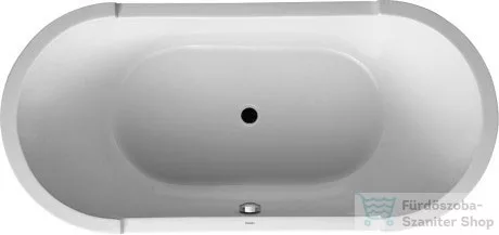 Duravit Starck szabadon álló fürdőkád, két háttámlával, akril előlappal és állvánnyal 700010000000000 ( 700010 )