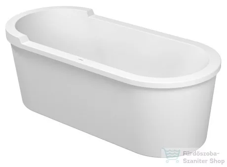 Duravit Starck szabadon álló fürdőkád, két háttámlával, akril előlappal és állvánnyal 700010000000000 ( 700010 )
