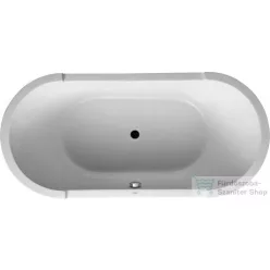   Duravit Starck 190x90 ovális fürdőkád, beépíthető változat, két háttámlával 700011000000000 ( 700011 )