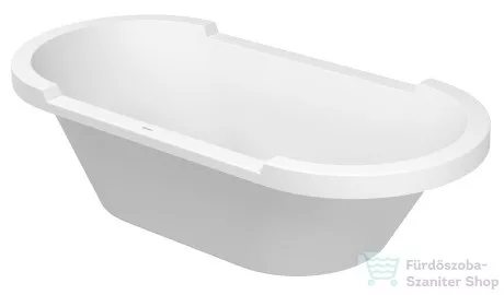 Duravit Starck 190x90 ovális fürdőkád, beépíthető változat, két háttámlával 700011000000000 ( 700011 )