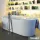 Duravit Starck szabadon álló fürdőkád, két háttámlával, akril előlappal és állvánnyal 700012000000000 ( 700012 )
