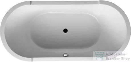 Duravit Starck szabadon álló fürdőkád, két háttámlával, akril előlappal és állvánnyal 700012000000000 ( 700012 )