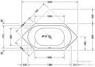 Duravit D-Code 190x90 hatszögletű kád 700138000000000 ( 700138 )