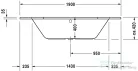 Duravit D-Code 190x90 hatszögletű kád 700138000000000 ( 700138 )